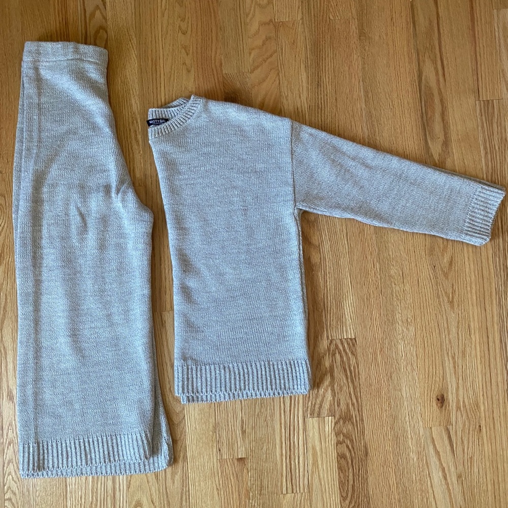 Nasty Gal matching knit set